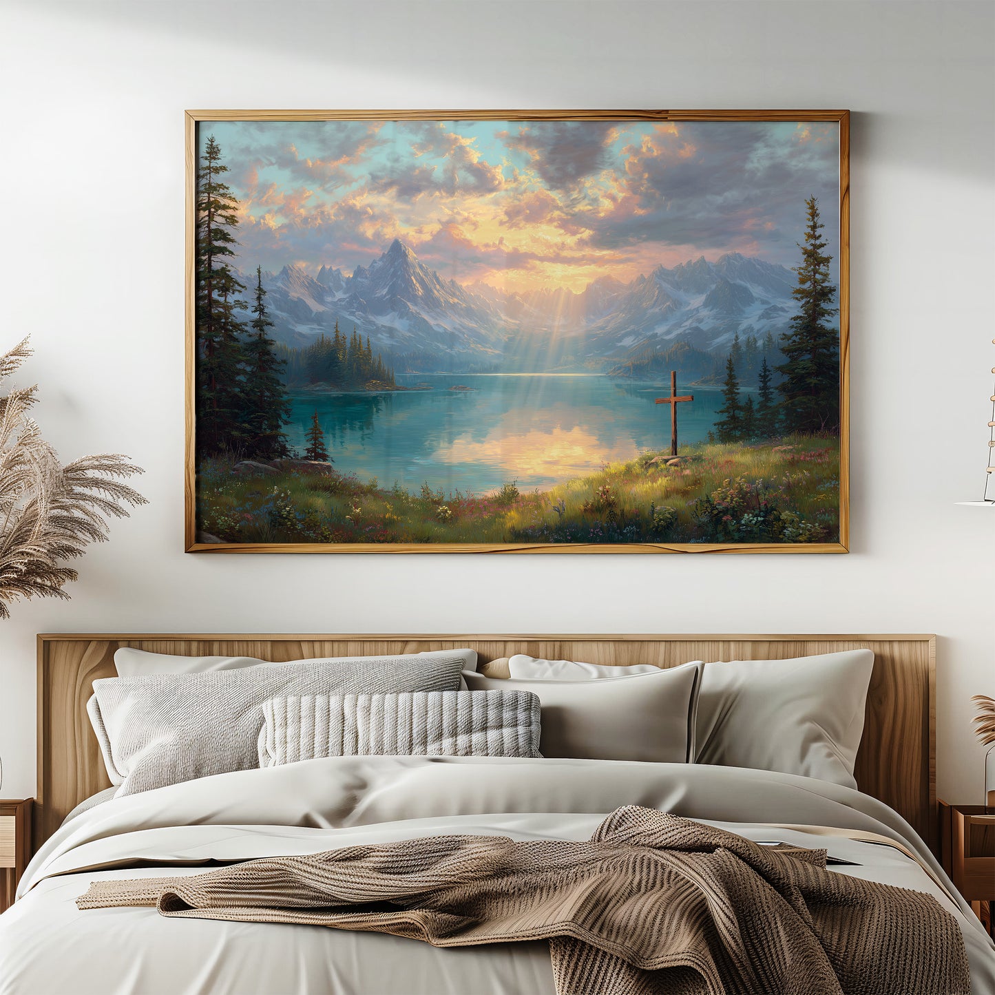 Tranquil Waters Reflect Heaven's Glow