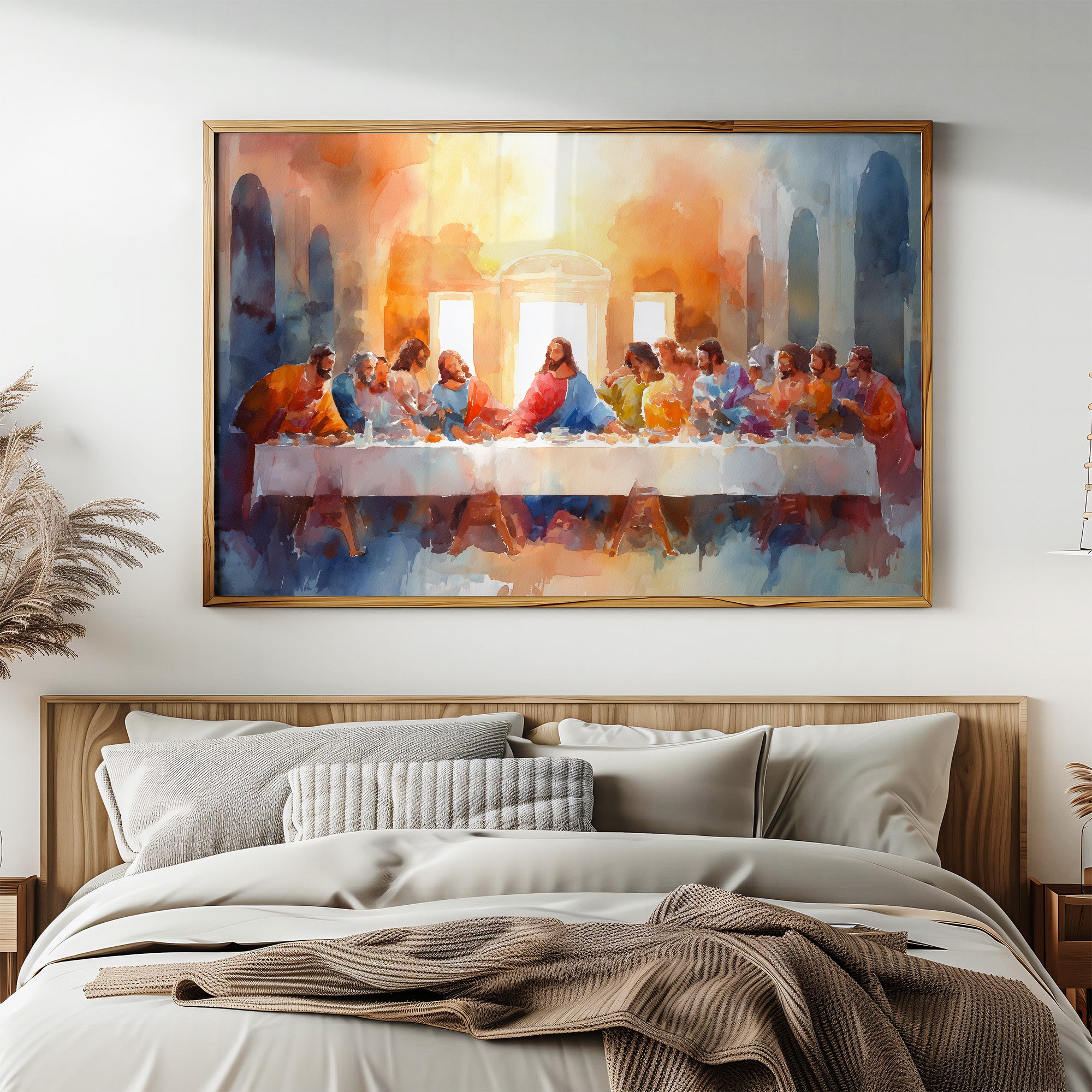 Sacred Gathering In Amber Light