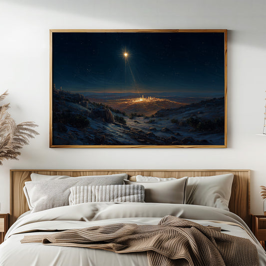 Distant City Under Celestial Guide