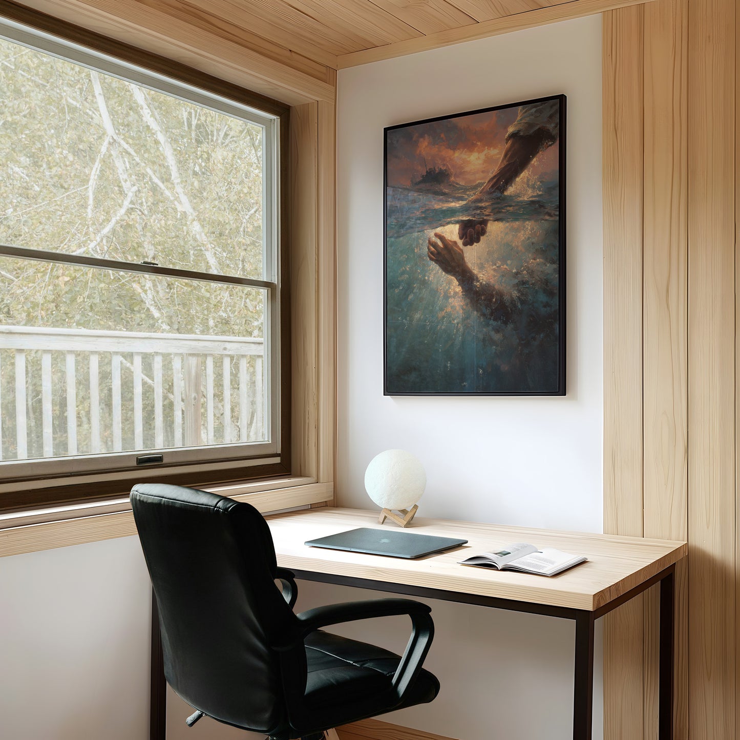 Hands Reaching Across Troubled Waters