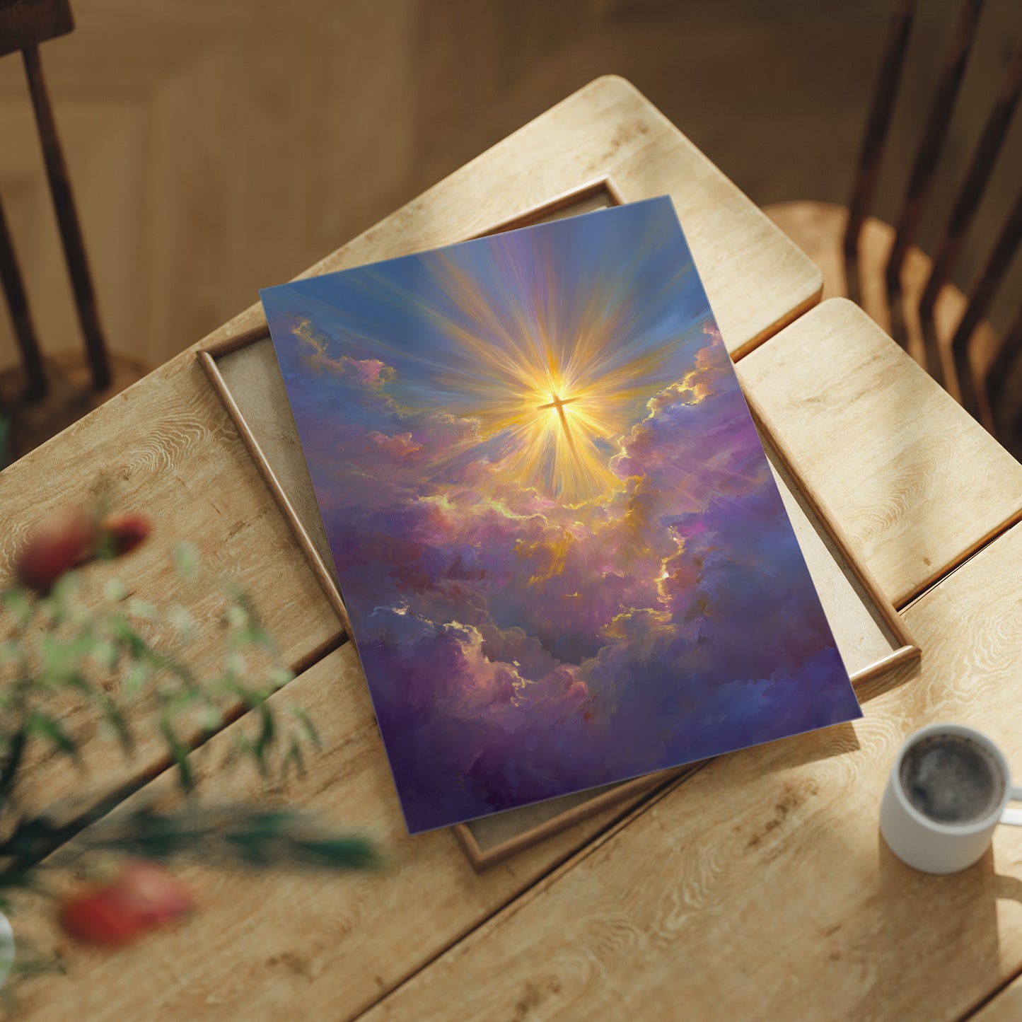 Radiant Hope Breaks Through Clouds