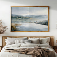 Solitude By The Misty Lake