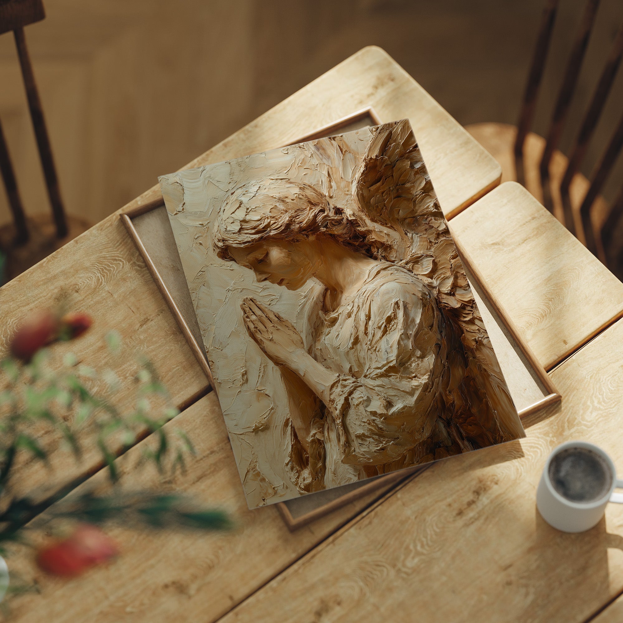 Prayers Carved In Quiet Light