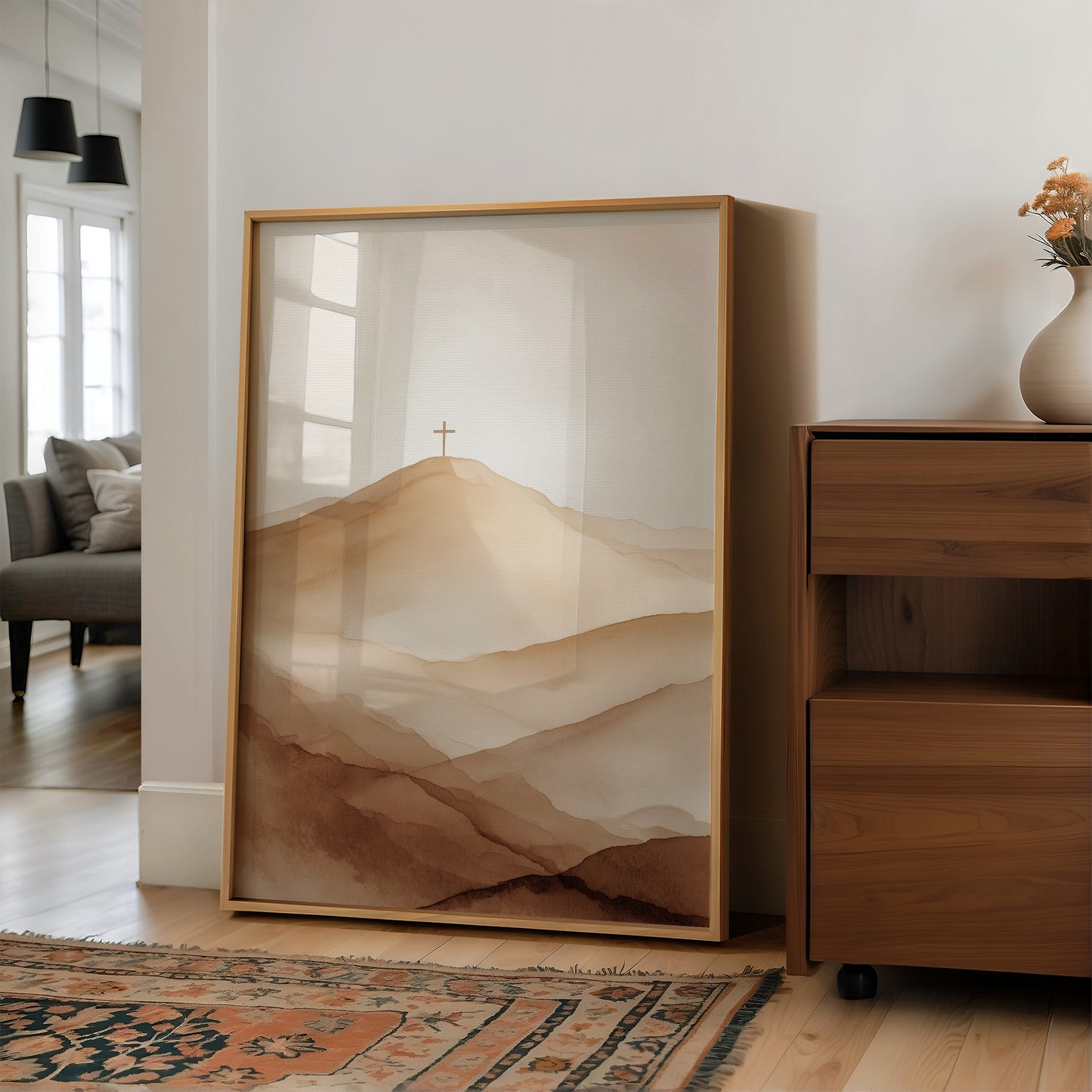 Solitude Rises On Distant Hills