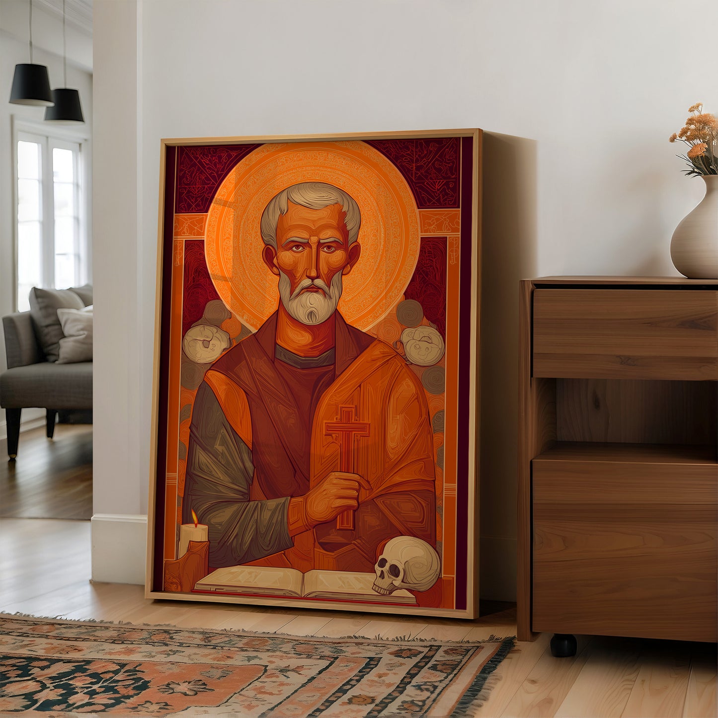 Sacred Wisdom In Amber Light