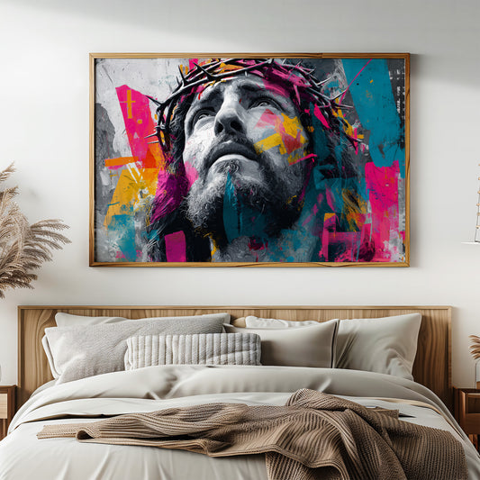 Faith Painted In Neon Prayer