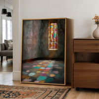 Stained Light Paints Sacred Floors