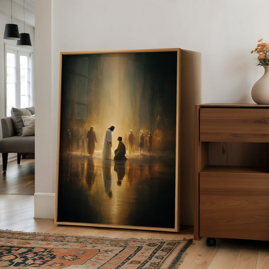 Light Breaks Through Ancient Waters