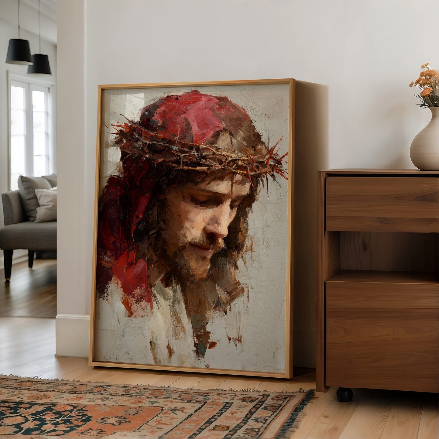 Brushstrokes Of Sacred Devotion