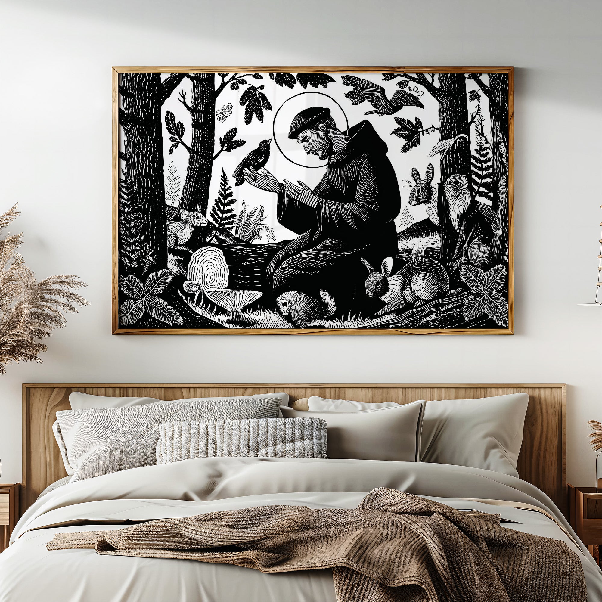 Creatures Gather At His Feet