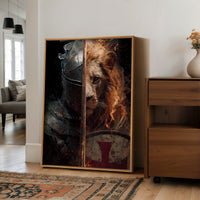 Valor Burns Behind Ancient Shields