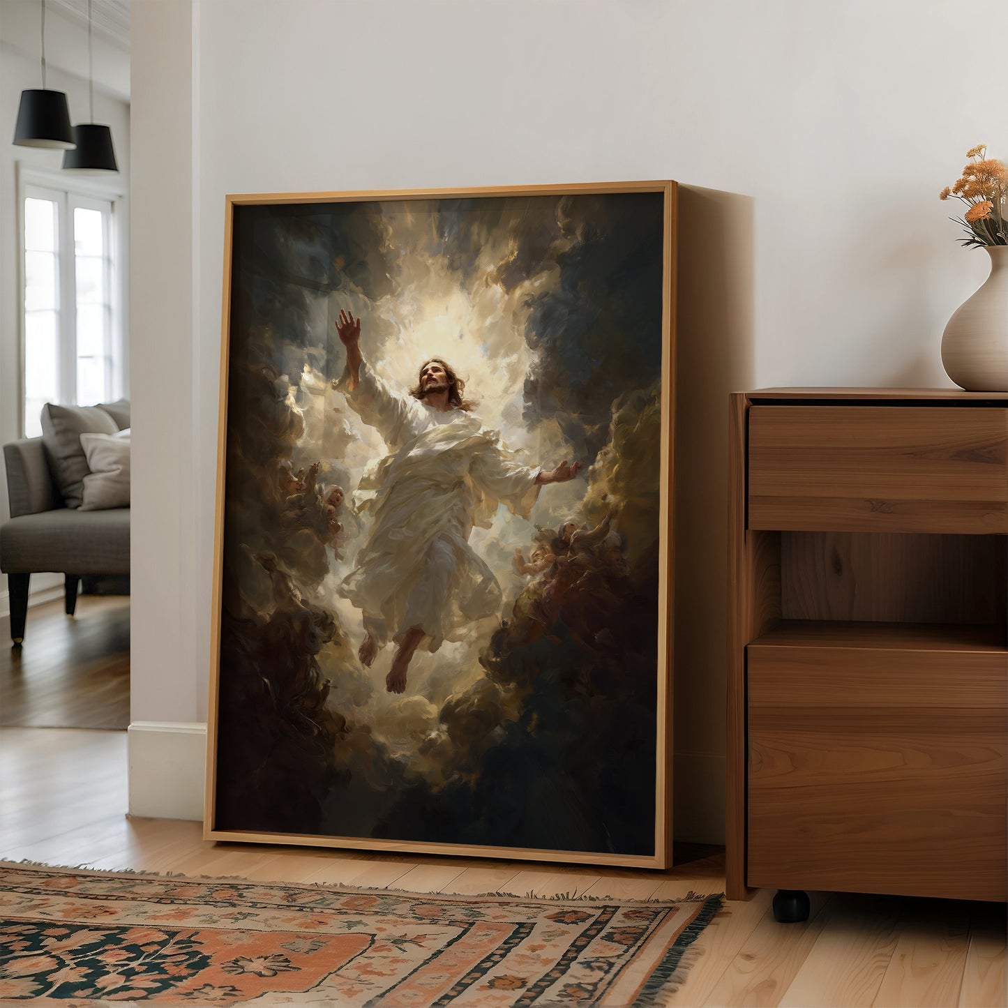 Light Breaks Through Ancient Clouds