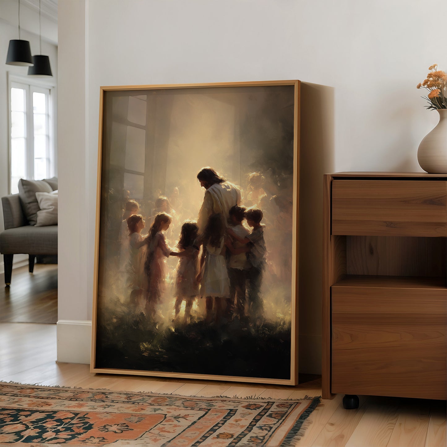 Light Gathers Around Innocence