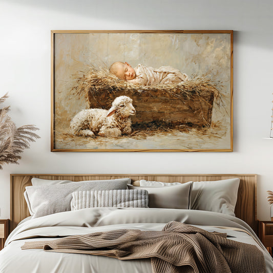 Slumber In The Manger's Glow