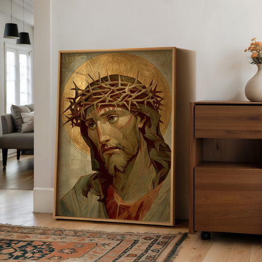 Sacred Light On Wooden Rest