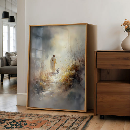 Faithful Steps Through Morning Mist