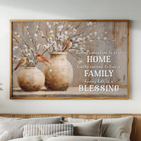 Birds Perch On Hearth's Welcome