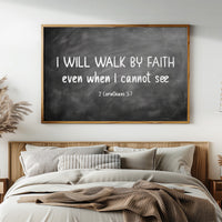 Chalk Words On Wooden Shelves