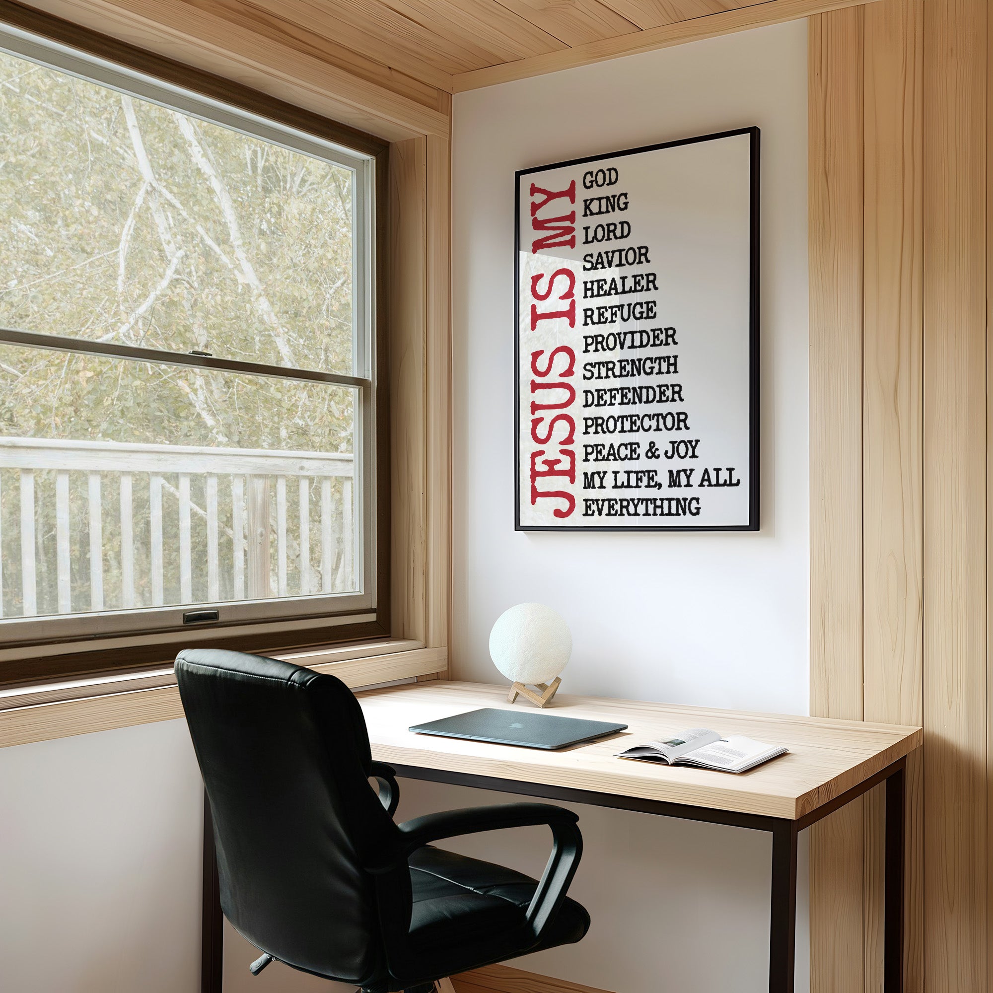 Faith Spelled In Bold Truth