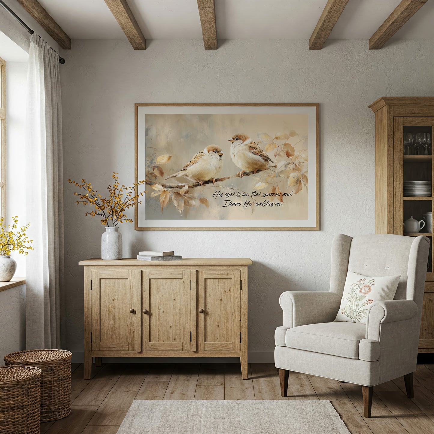 Perched Companions Share Gentle Wisdom