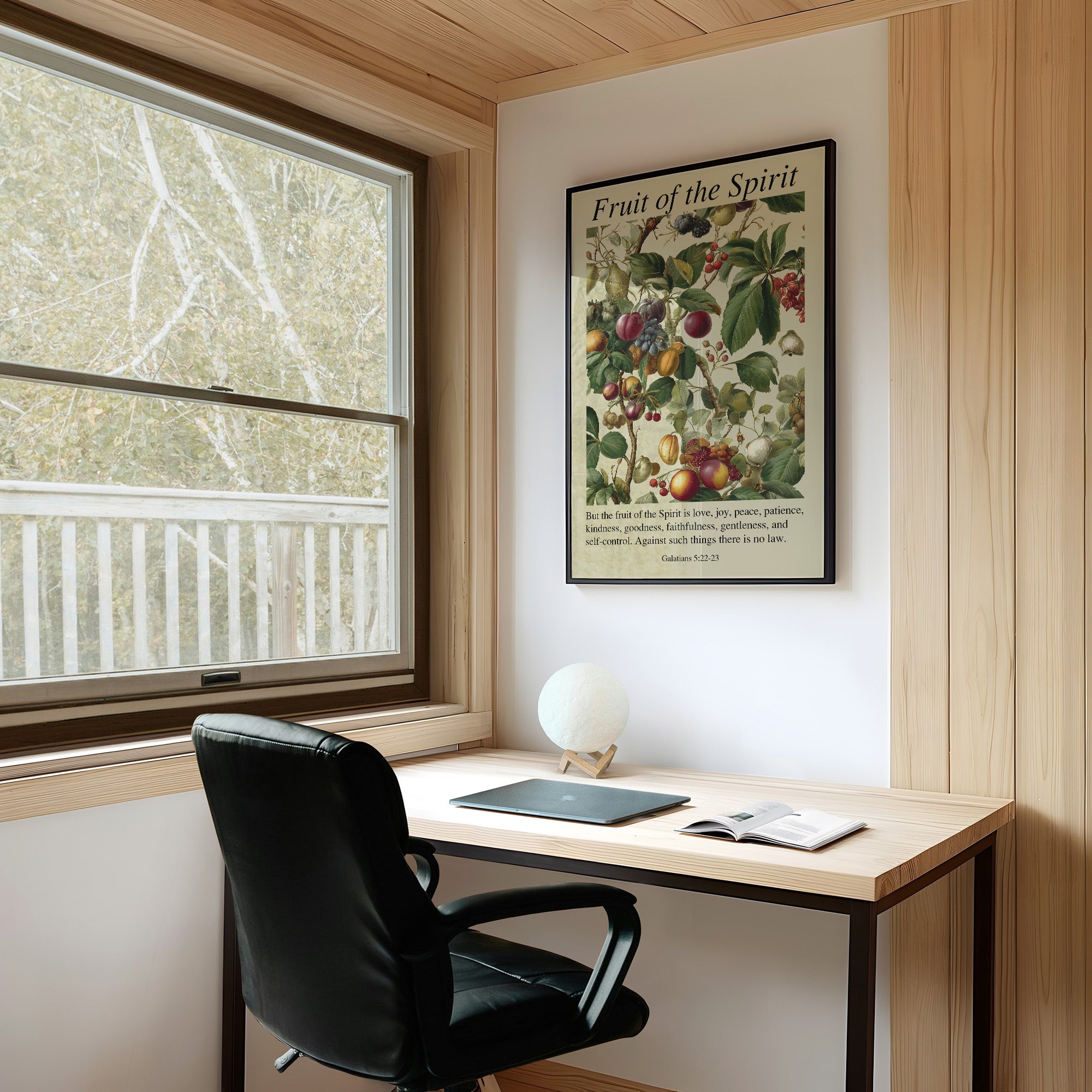 Sacred Harvest On Wooden Table
