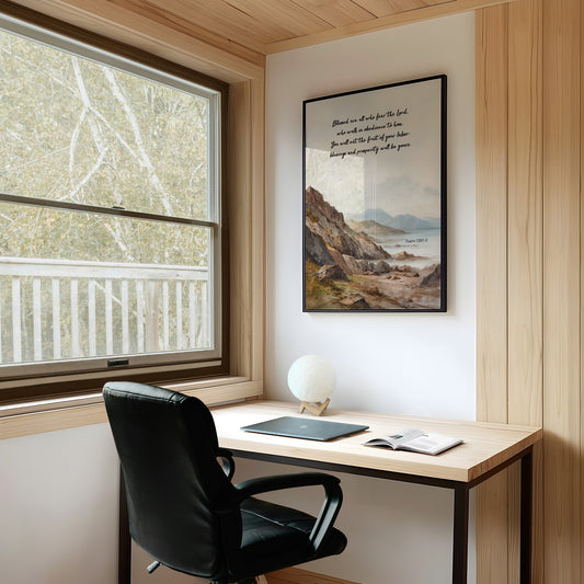 Sacred Words On Rugged Shores