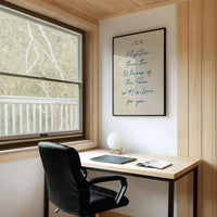 Ocean Promises In Flowing Script