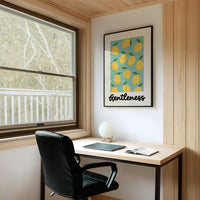 Citrus Symphony On Mint Canvas