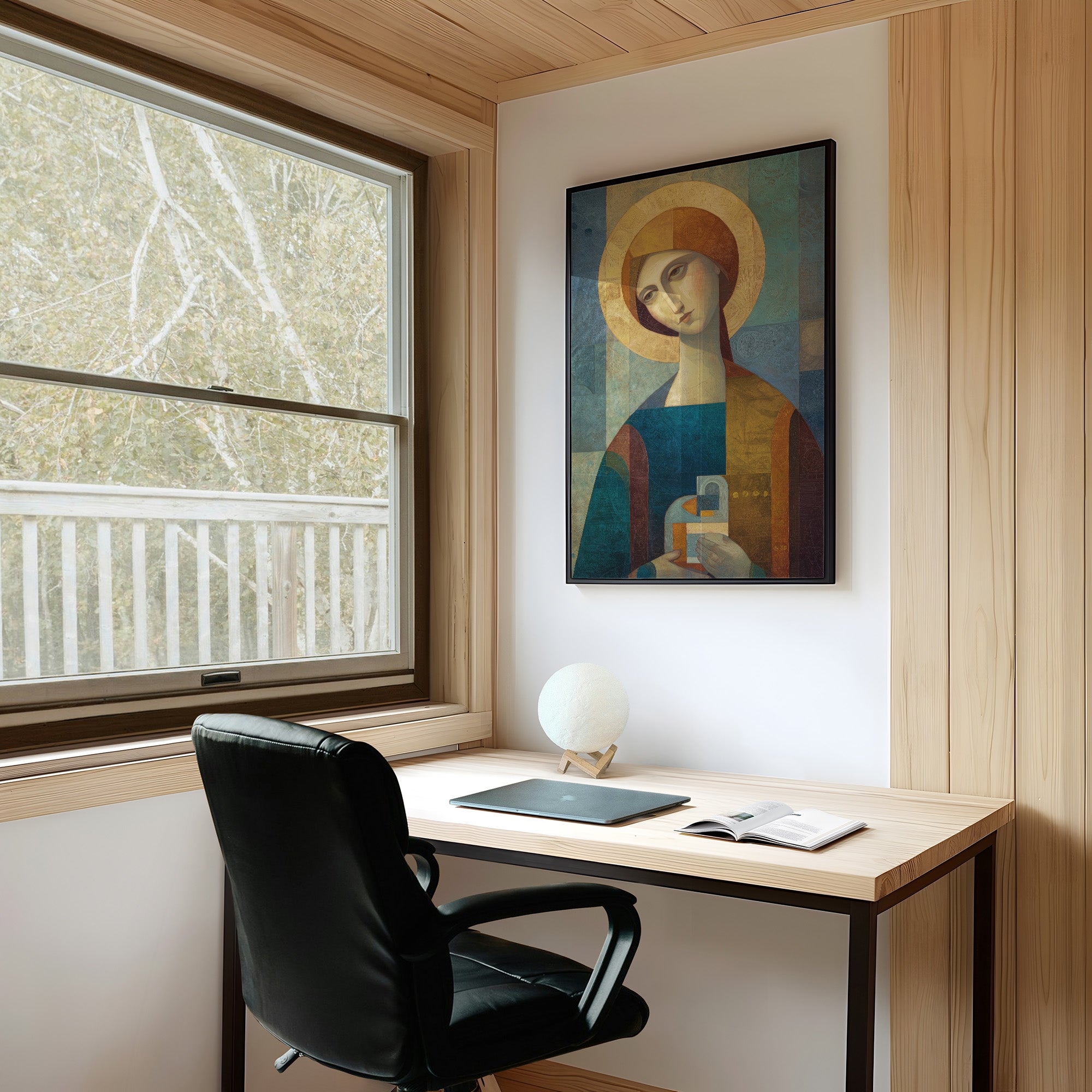 Sacred Geometry Meets Cubist Devotion
