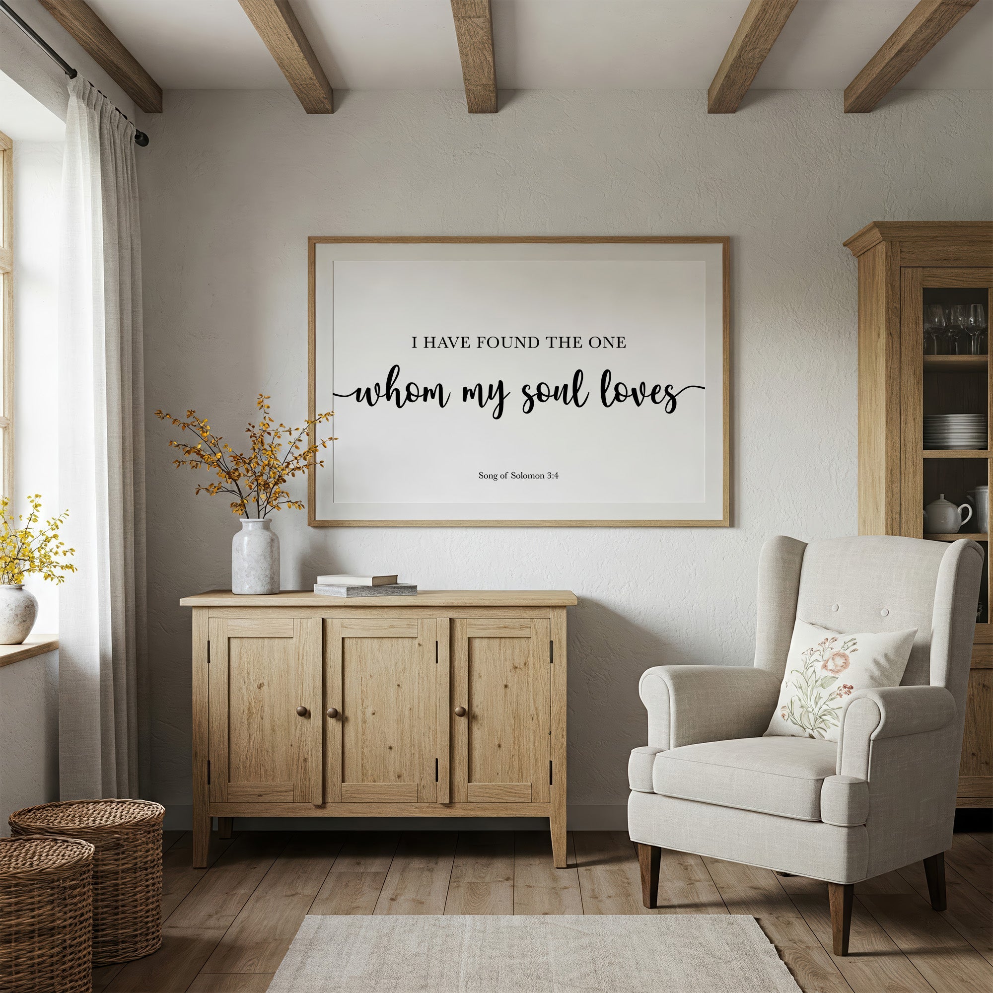 Sacred Vows in Elegant Typography