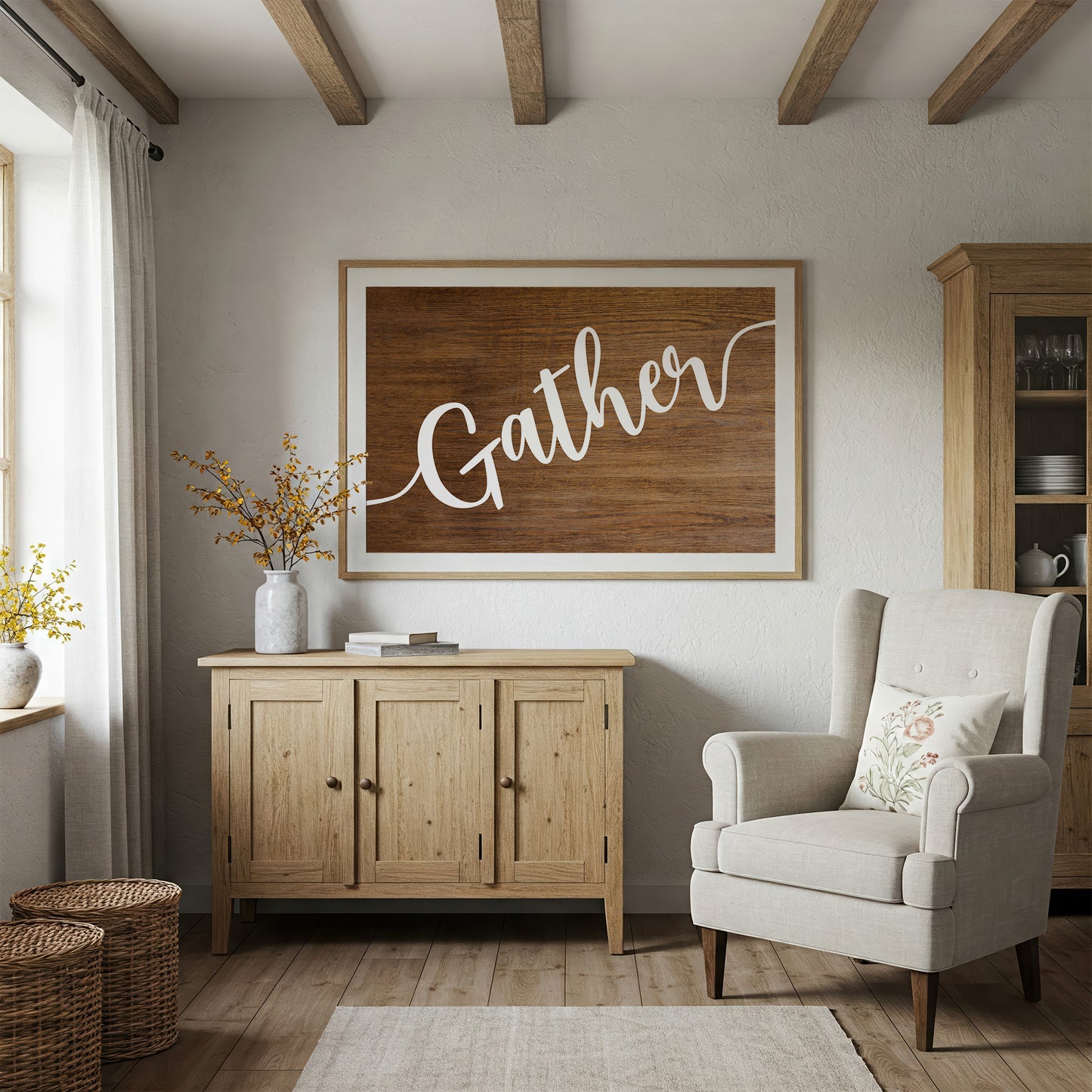 Rustic Warmth Speaks Volumes