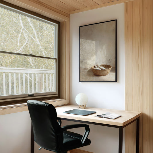 Silver Harvest Rests in Woven Simplicity