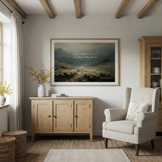 Sacred Whispers Guide Mountain Flock John 10:27