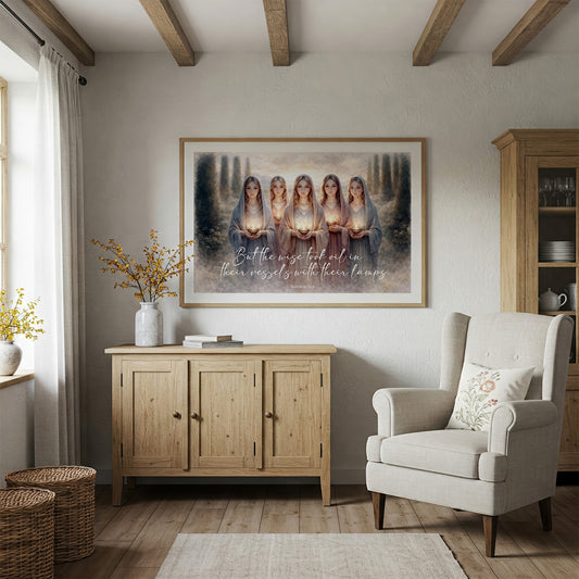 Sacred Vessels Illuminate Ancient Parable Matthew 25:4