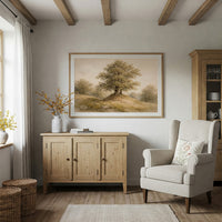 Sentinel Oak Crowns Golden Hilltop