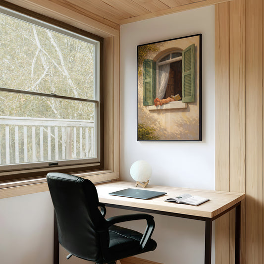 Afternoon Repose in Mediterranean Light