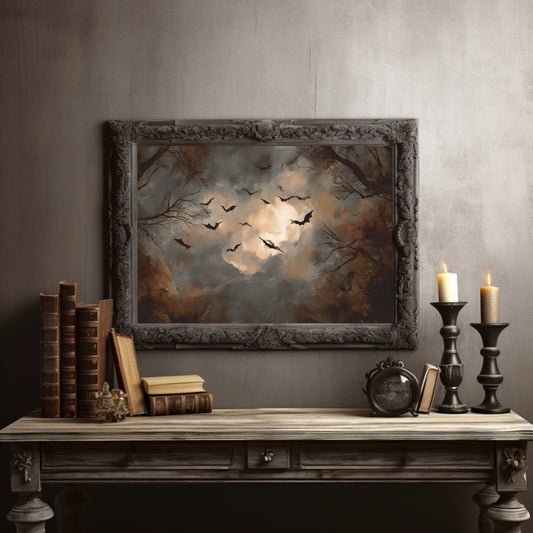 Nocturnal Symphony Through Autumn Veils