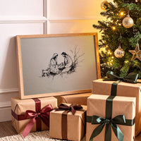 Tender Stillness at the Manger