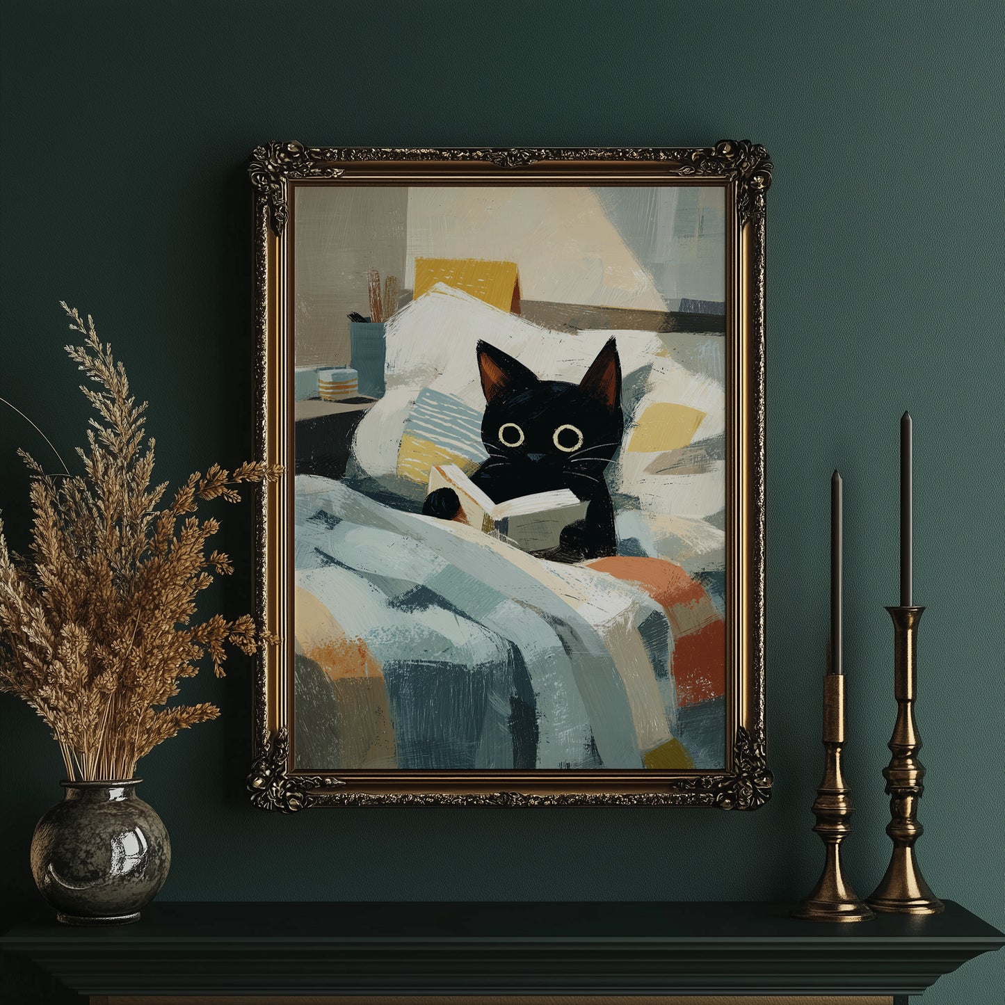 Midnight Reader's Cozy Retreat