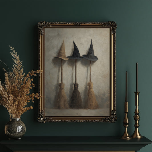 Enchanted Trio: Witches' Tools of Trade