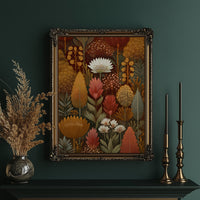 Autumnal Dreamscape: Flora in Warm Embrace