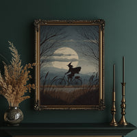 Midnight Cyclist's Mystical Journey