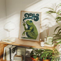 Whimsical Amphibian's Midnight Melody