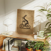 The Cycling Hare's Curious Journey