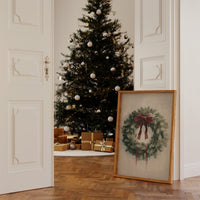Evergreen Elegance: The Season Held Gently
