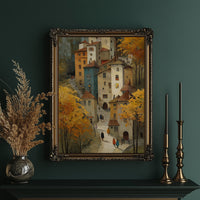 Autumn Passage Through Medieval Heights