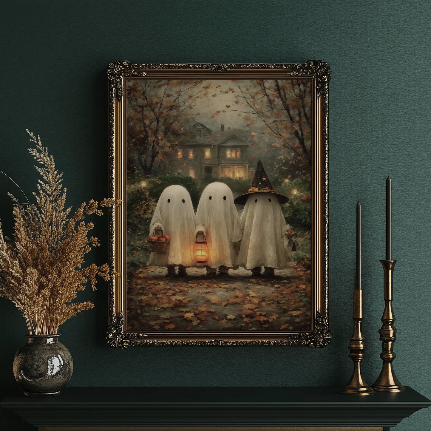 Haunted Harvest: A Trio's Twilight Adventure