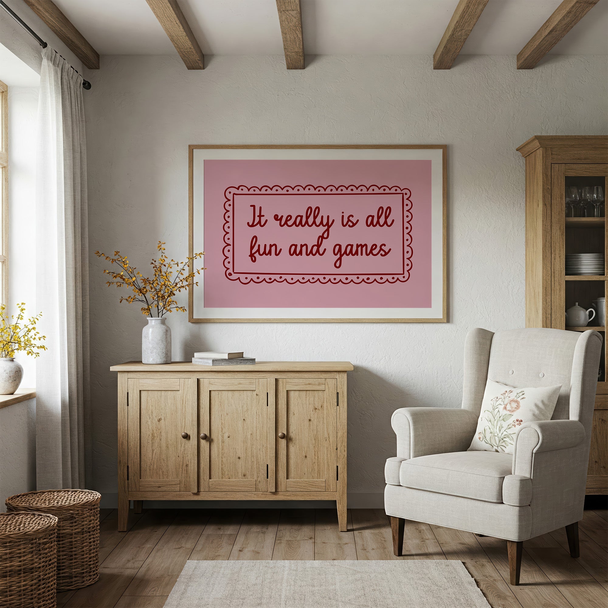 Playful Philosophy in Pink