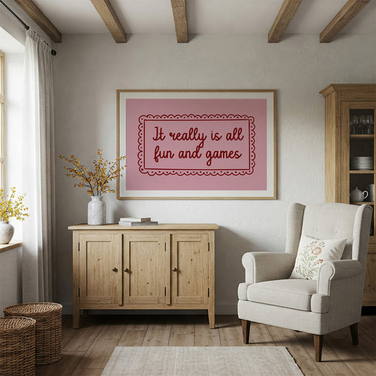 Playful Philosophy in Pink