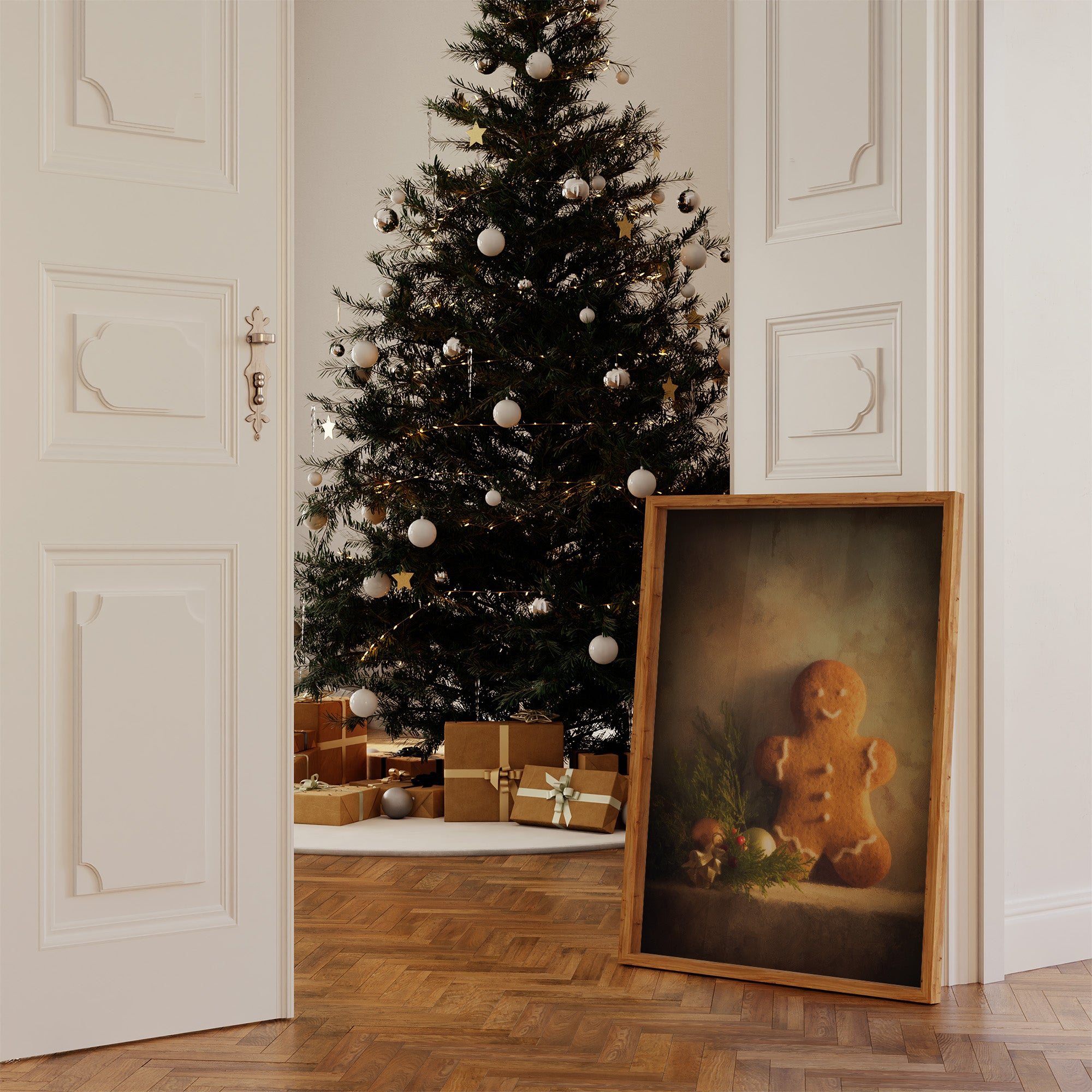 Sweet Gingerbread Man of Yuletide Memories